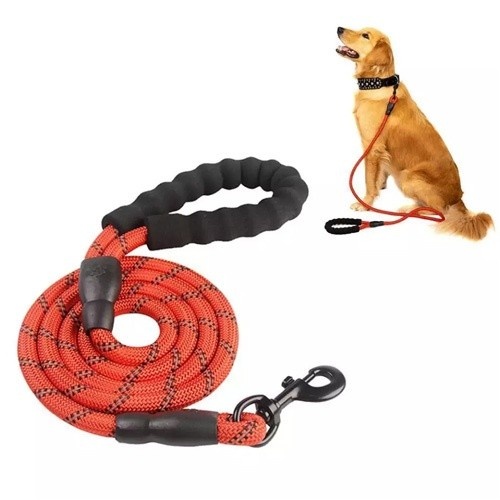 Coleira para cães MyPetCare, vermelha
