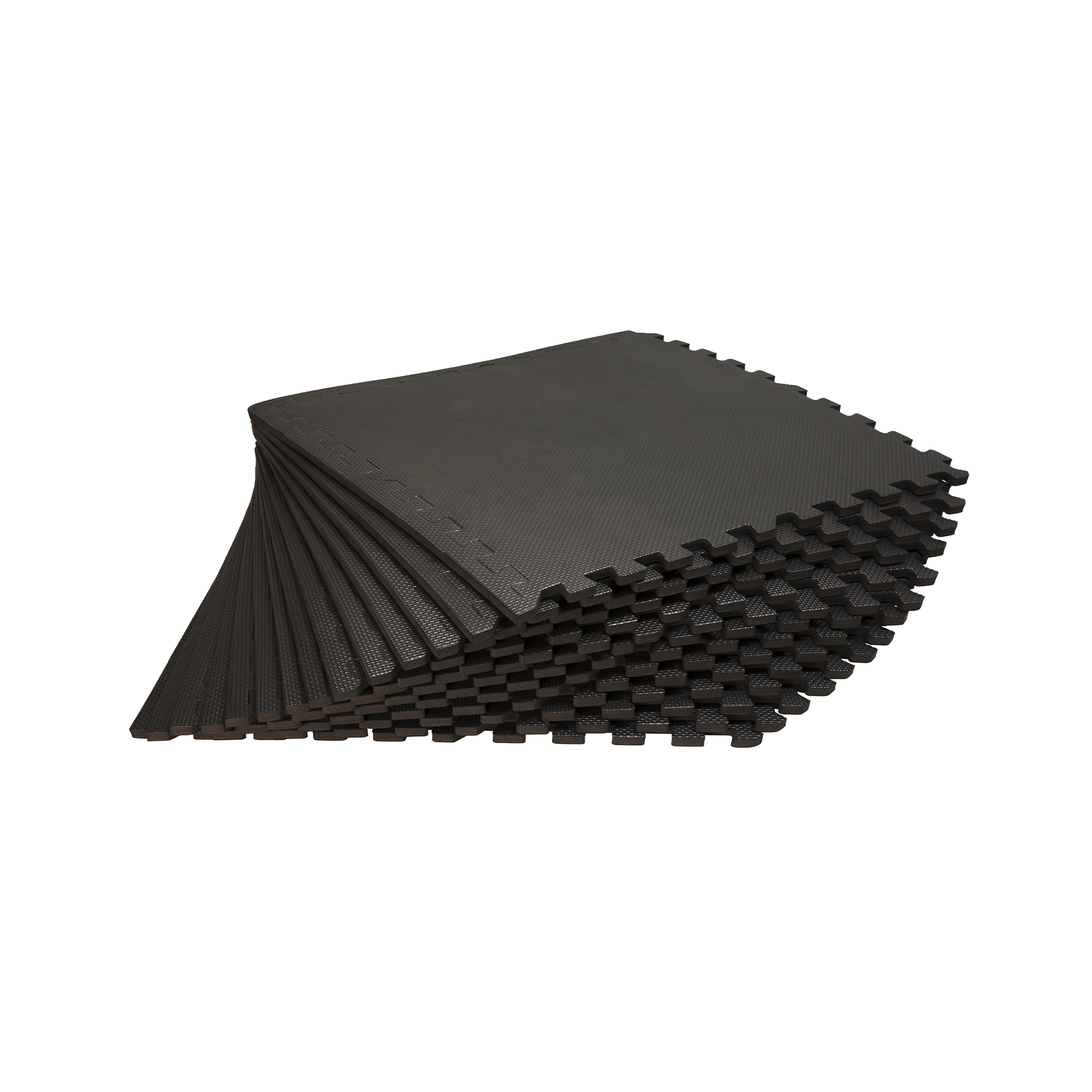 Bodenschutzmatte 12er Set schwarz