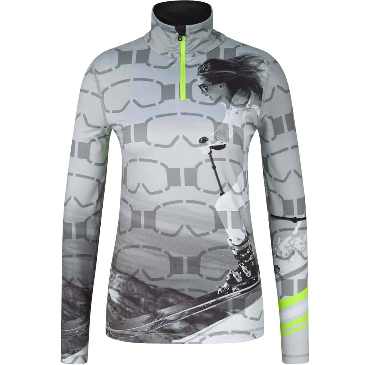 Bogner Fire   Ice Damen Skishirt ILVY3 grey/multicolor | XSPO