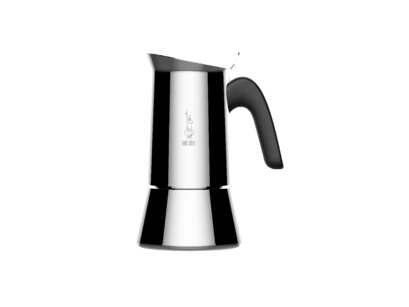 Bialetti Espressokocher Venus 10 Tassen, Silber Italienische Espressokanne – ein Design-Klassiker