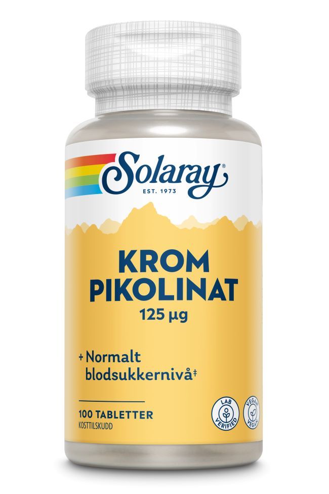Solaray Krom Pikolinat