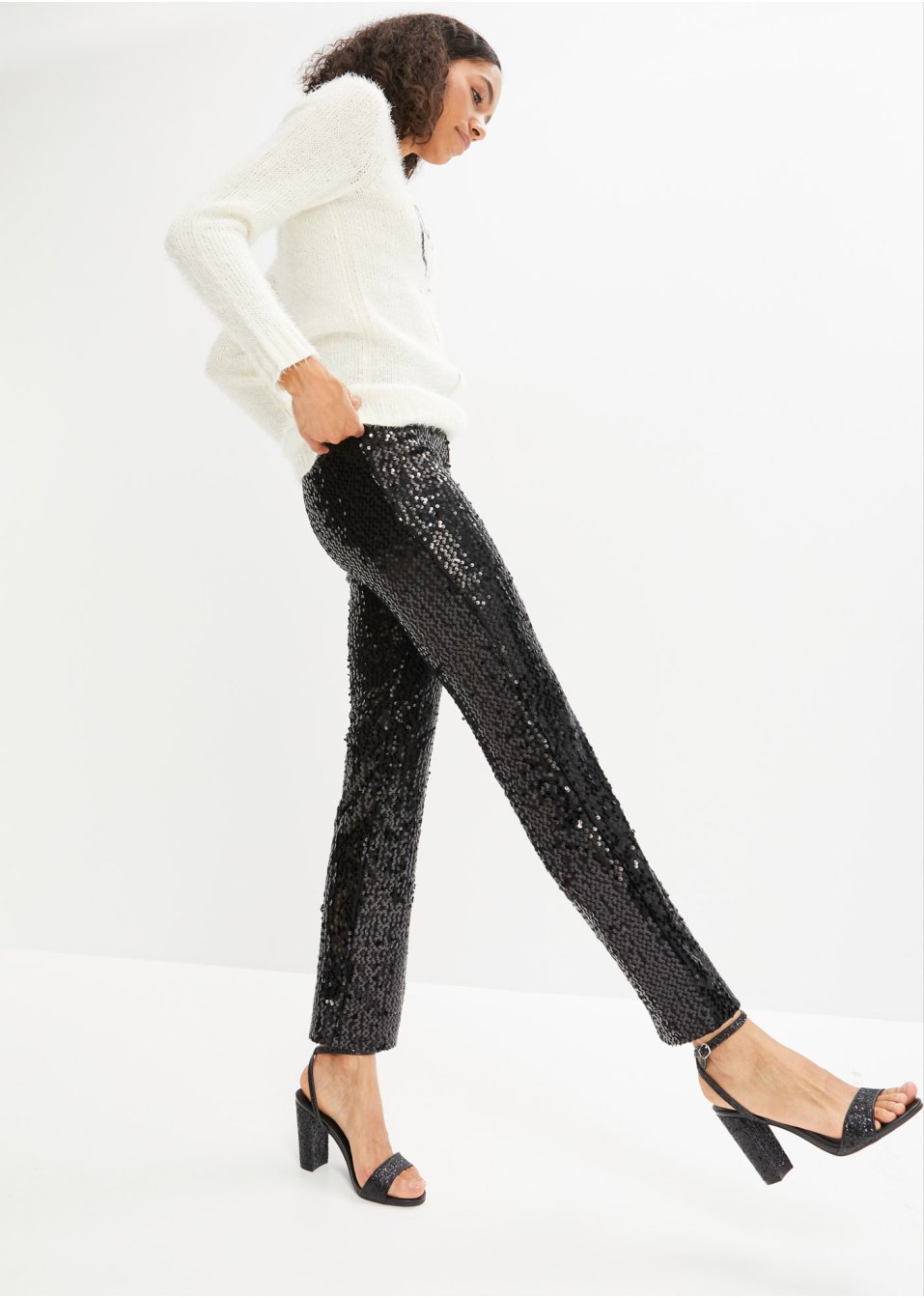 Pantalon à paillettes