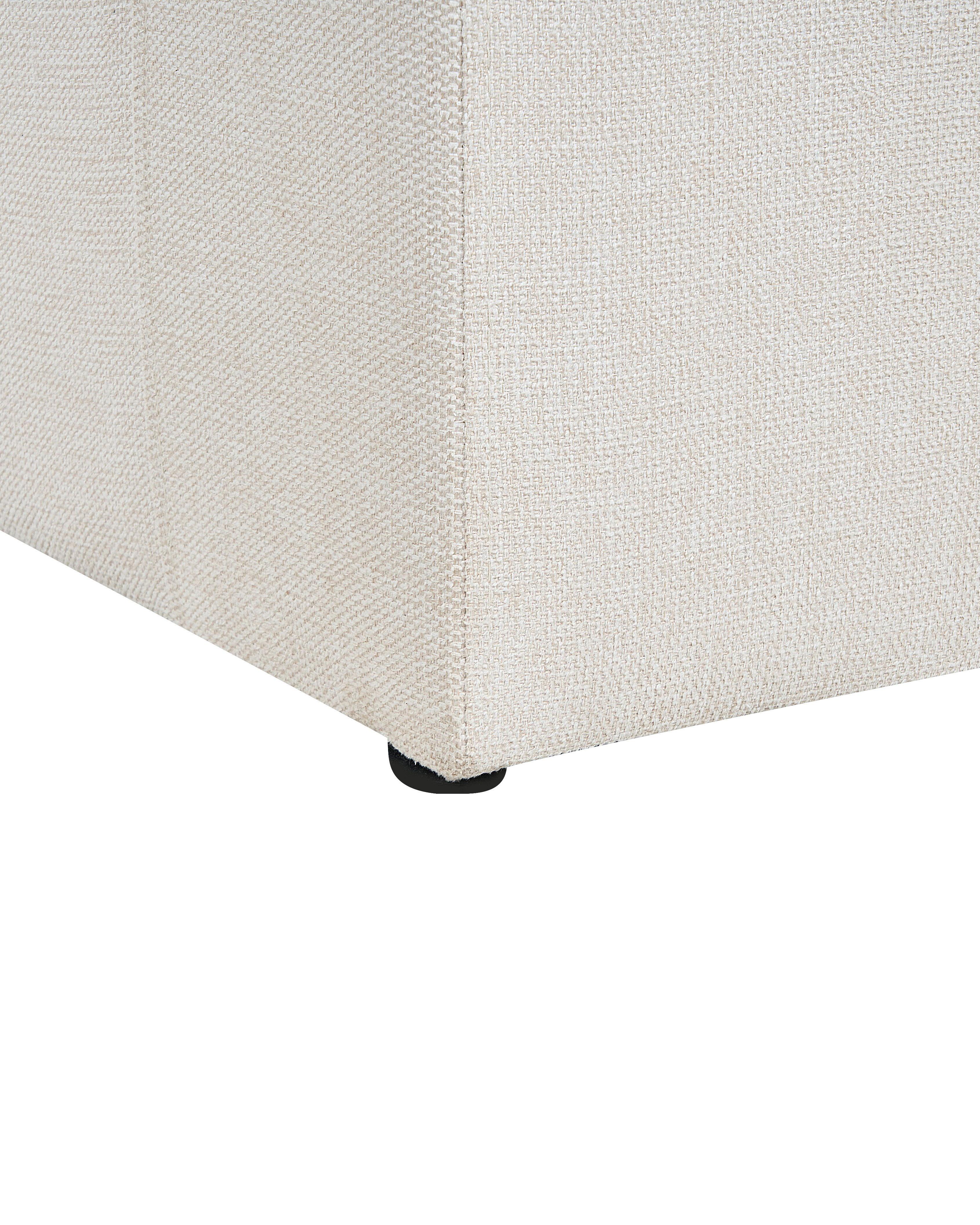 Set van 2 fauteuils ALLA Stof Lichtbeige