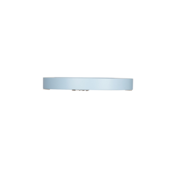 Spiegel met houten frame blauw 20x40x2,5cm