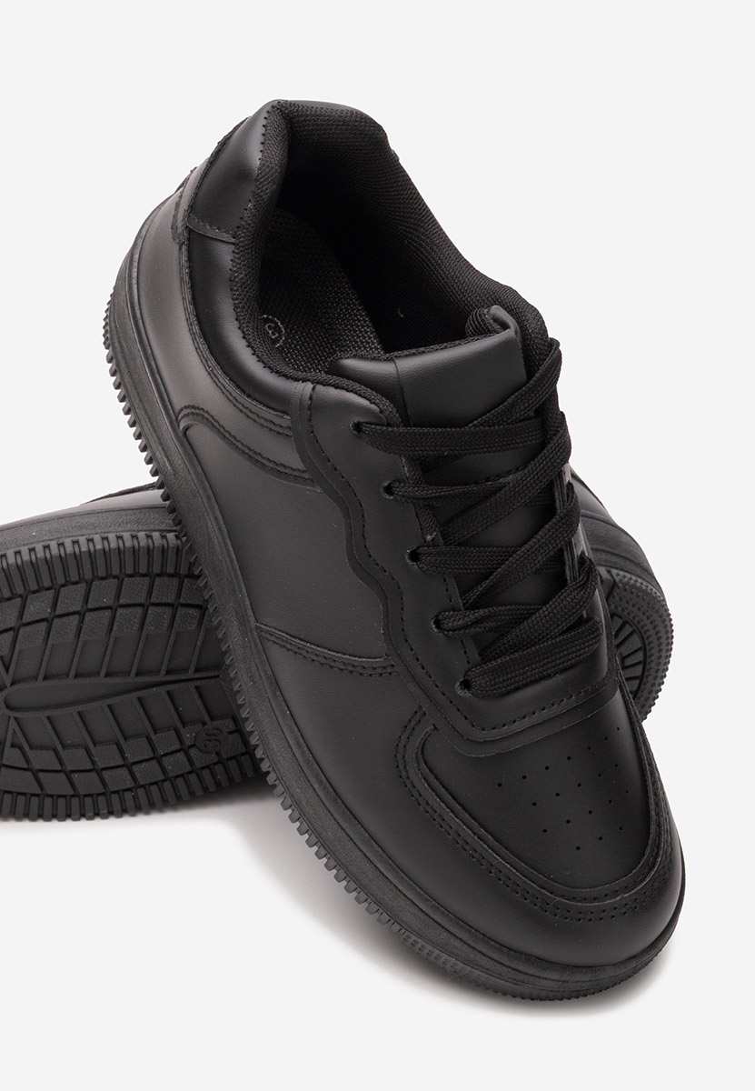 Baskets pour femme noirs Serila