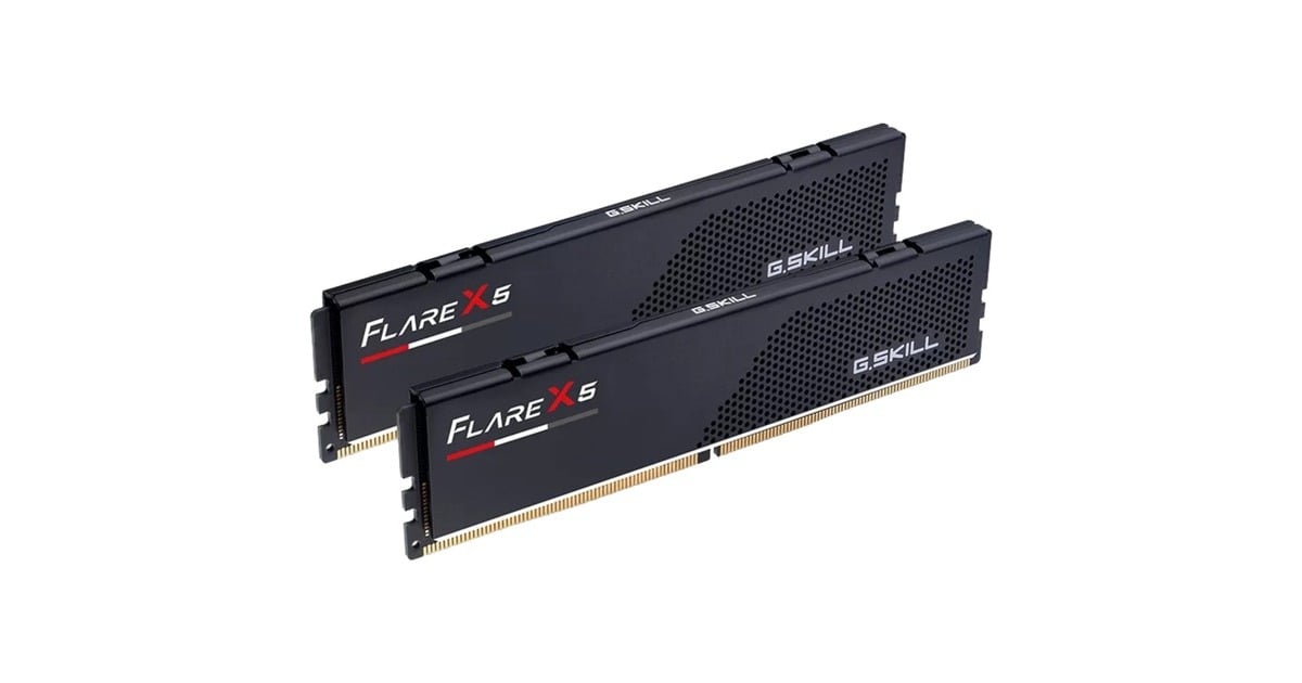 G.Skill32 GB DDR5-6000 (2x 16 GB) Kit werkgeheugen  (Zwart, F5-6000J3636F16GX2-FX5, Flare X5, EXPO)