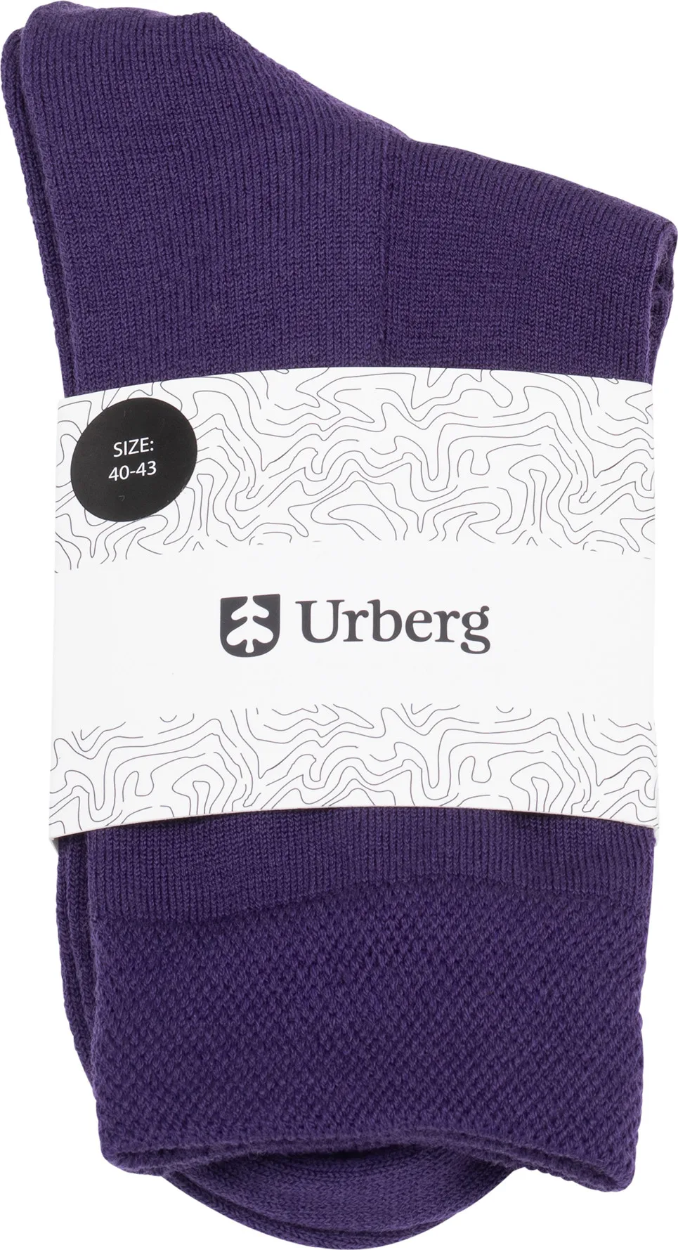 Urberg Every Day Merino Wool Sock Grape