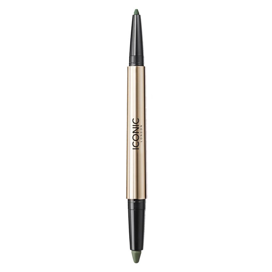 Iconic London Eyeliner Duo Smokey Eye Juniper Green 1,1g