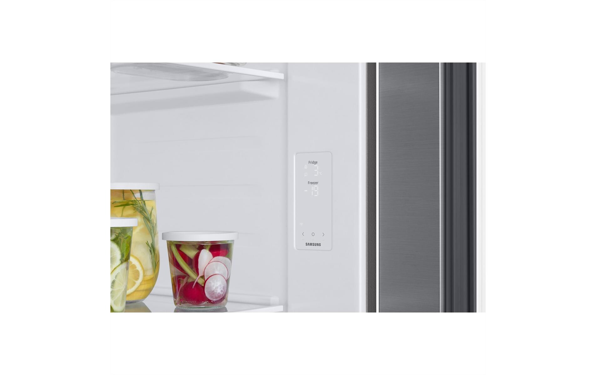 Foodcenter RS57DG400EM9 Silber<br>Side by Side Kühl- und Gefrierteil