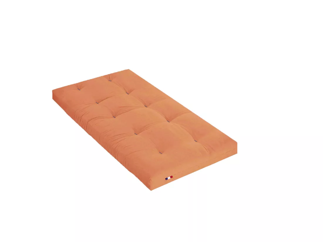 Matelas futon goyave en coton 90x190