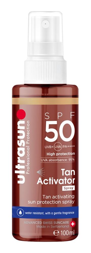 ULTRASUN Tan Activator<br>100 ml, Spray, SPF50