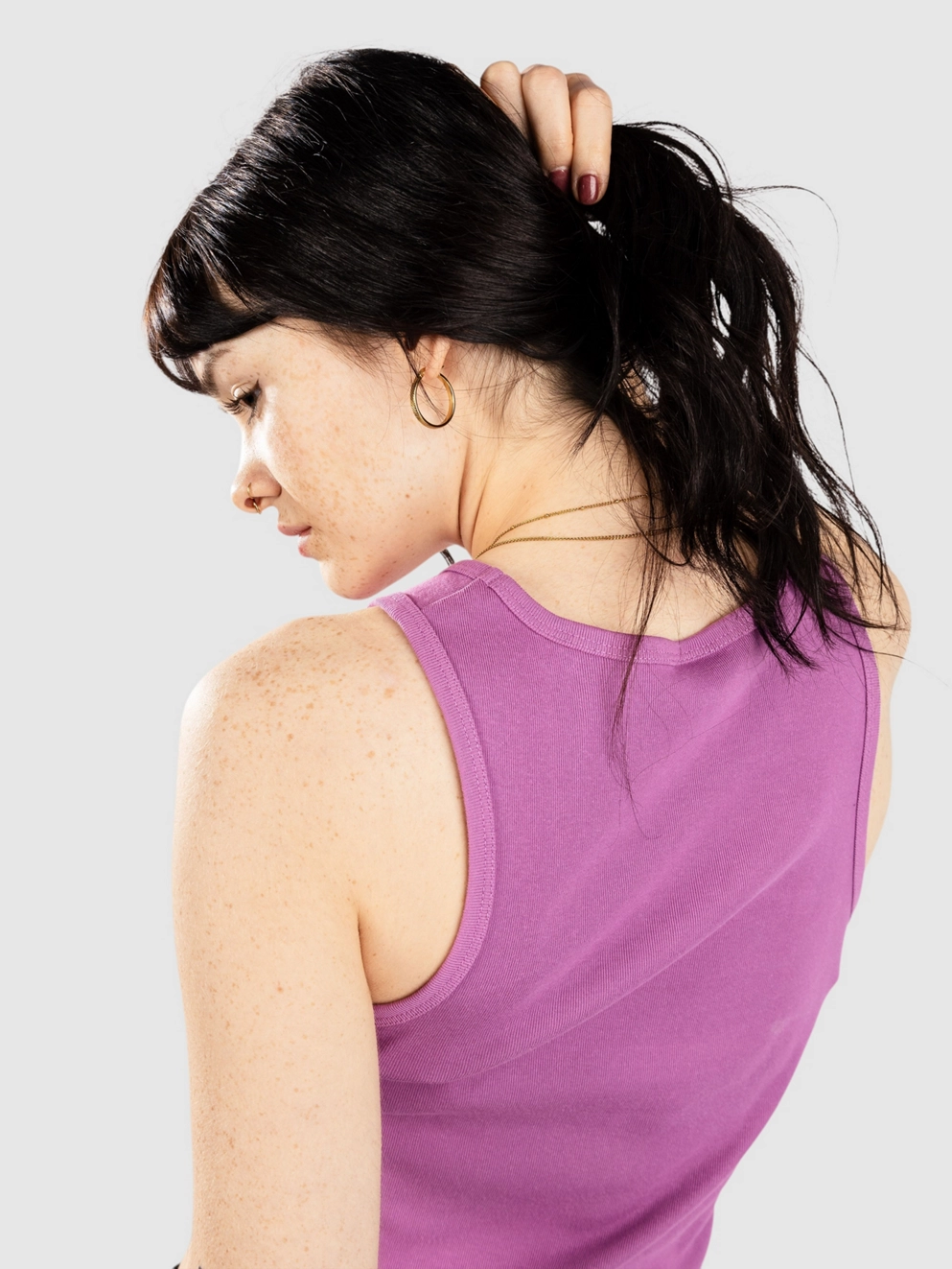 Santa Cruz Sage Floral Dot Tank Top hyper violet