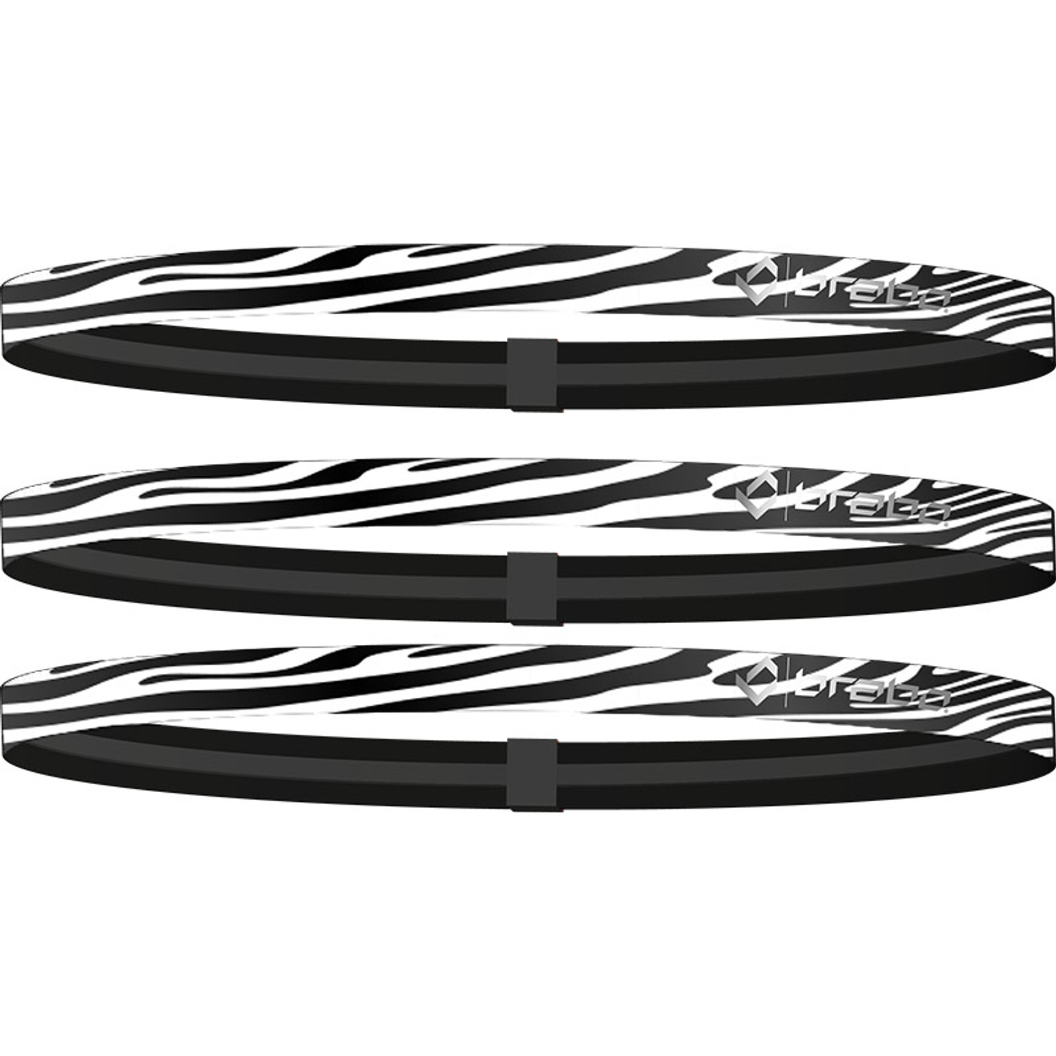 Brabo Haarbandjes 10mm 3 st.