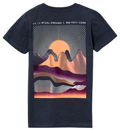 Name It T-shirt - NkmTemanno - India Ink