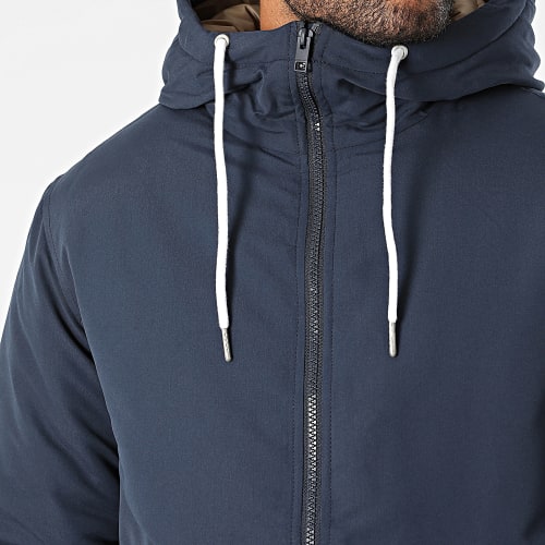 Parka Capuche Loop Bleu Marine