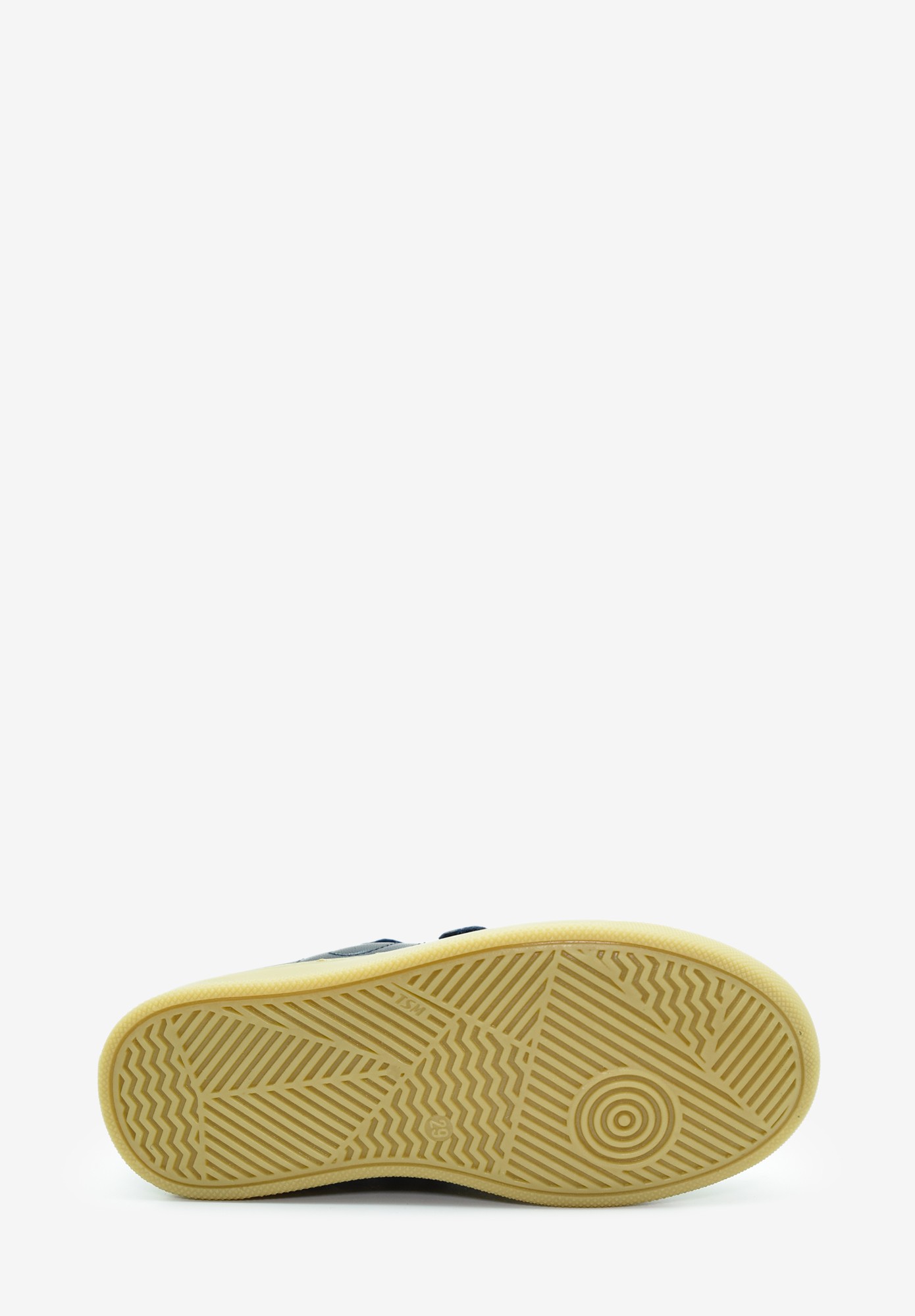 Zürichwest velcro TEX Wollfutter Kinder Dunkelblau beige Sohle
