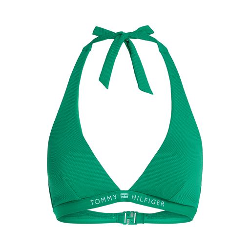 Tommy Hilfiger Triangle Fixed Bikinitop, Olympic Green, L