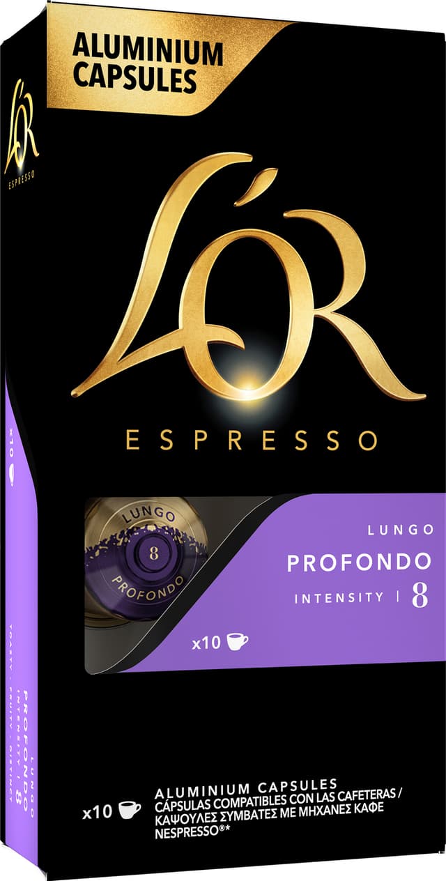 L'Or Lungo 8 Profondo kaffekapsler 4028594