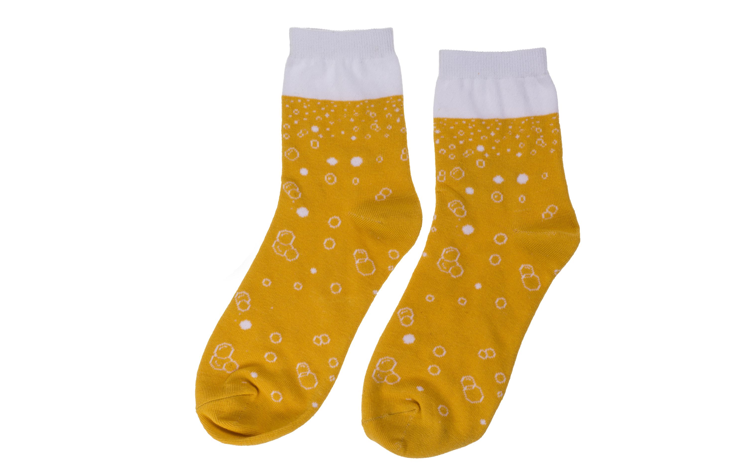 Socken Bier 1 Paar, One SizeBiersocken in Dose