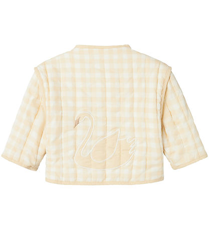 Lil' Atelier Jacke - NbfLarose - Quilt - Coconut Milch