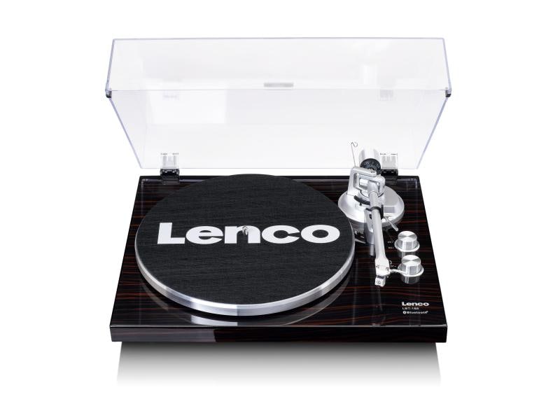 Lenco Plattenspieler LBT-188 Walnuss Plattenspieler mit Bluetooth
