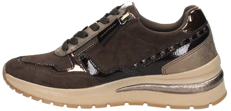 Tamaris Veterschoenen Laag donkerbruin