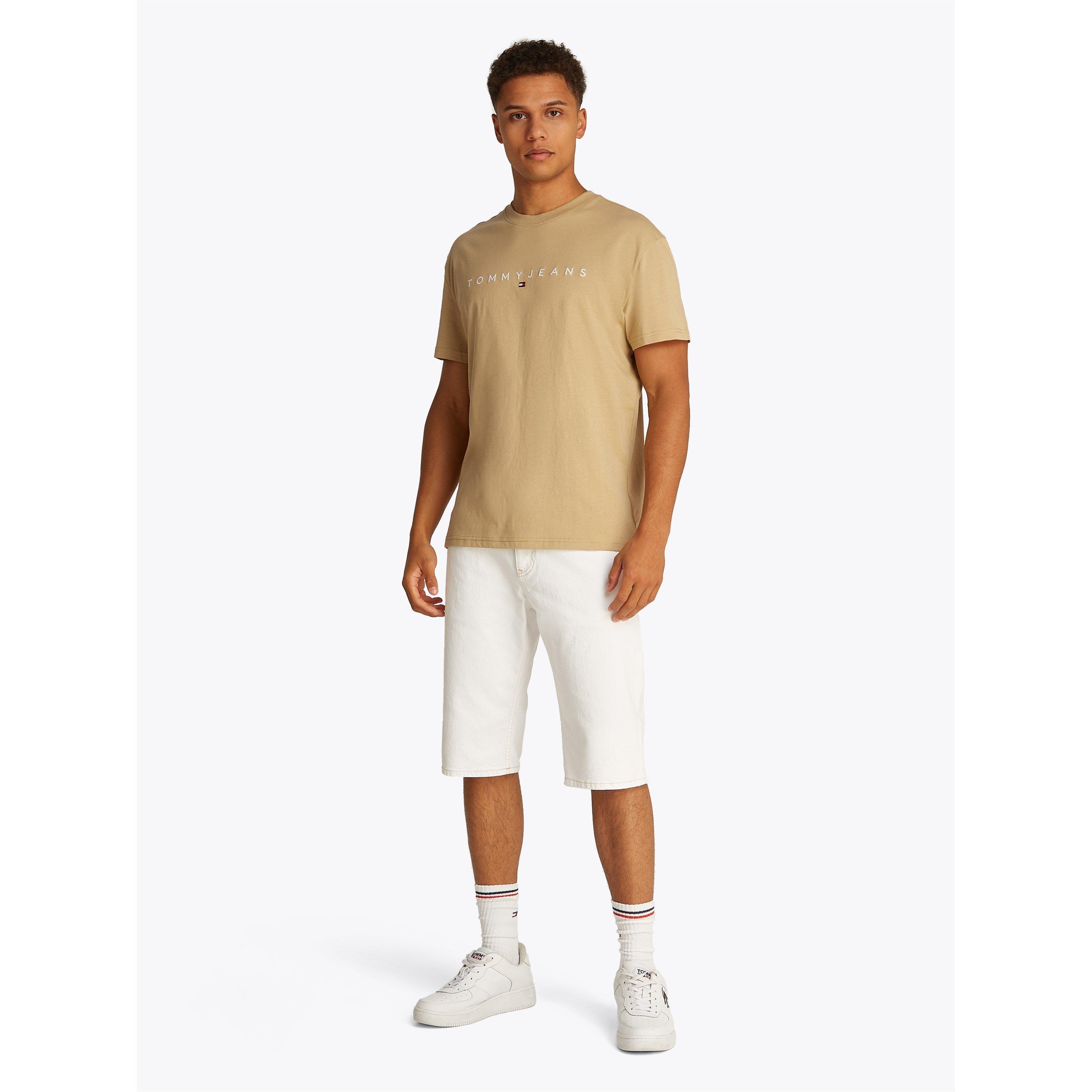 Tommy Jeans TJM REG LINEAR LOGO TEE EXT