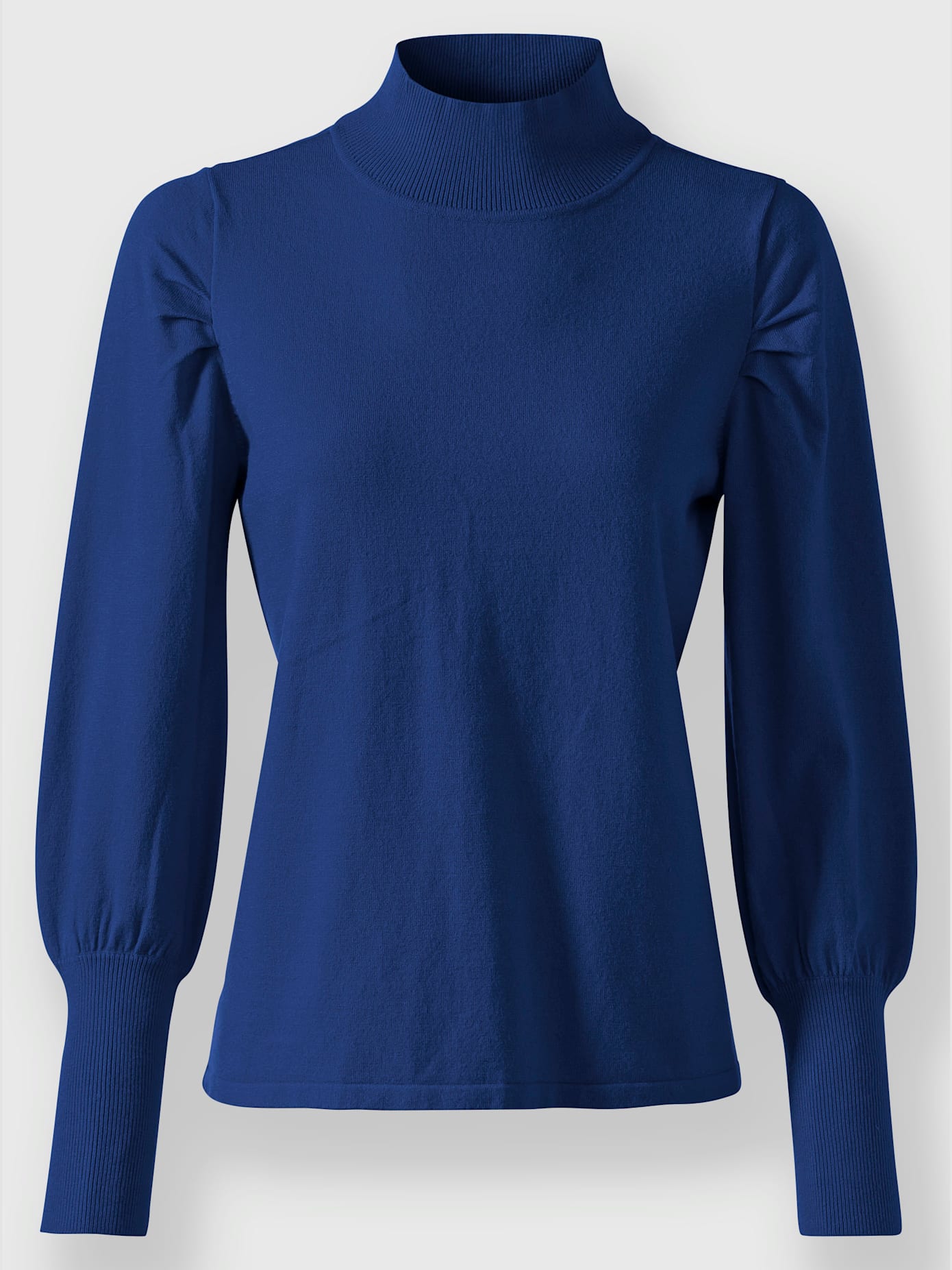 Pull col montant 50% viscose