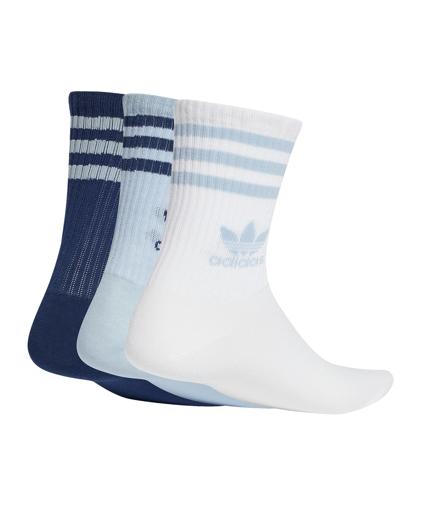 adidas Originals Crew 3 Pairs Socken Blau