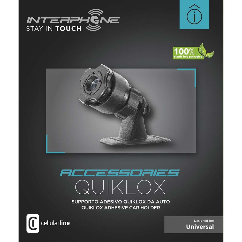 Interphone - Support Quiklox pour tableau de bord de voiture