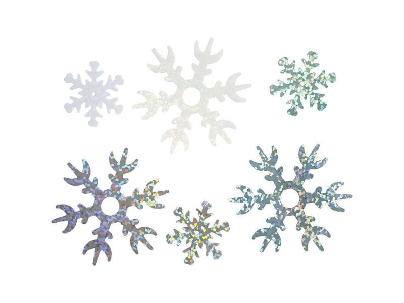Creativ Company Streudeko Streudeko Pailletten, Schneeflock Streudeko / Dekoschneeflocken
