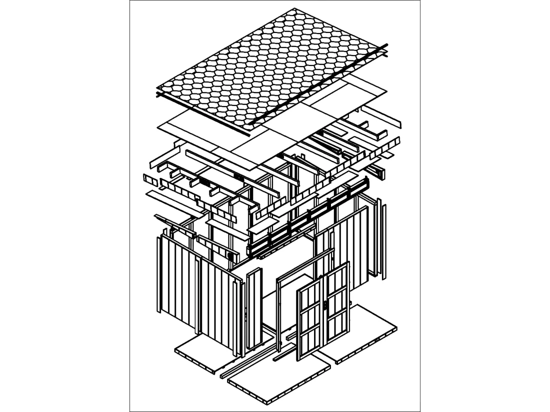 Abri de Jardin Qualité Premium 9m² / L412xL279xH237 cm - Timbela M904A-TUNDRA GREY