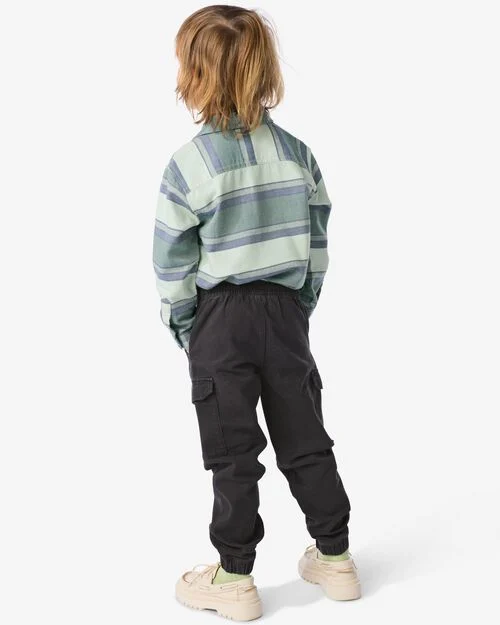 pantalon cargo noir