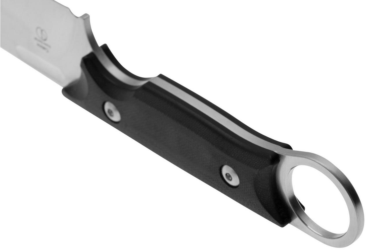 Kizer Cabox 1048C1, Satin 154CM, G10, vaststaand mes