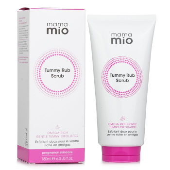 Mama Mio Esfoliante para a Barriga - Esfoliante Suave para a Barriga Rico em Ômega  180ml/6oz