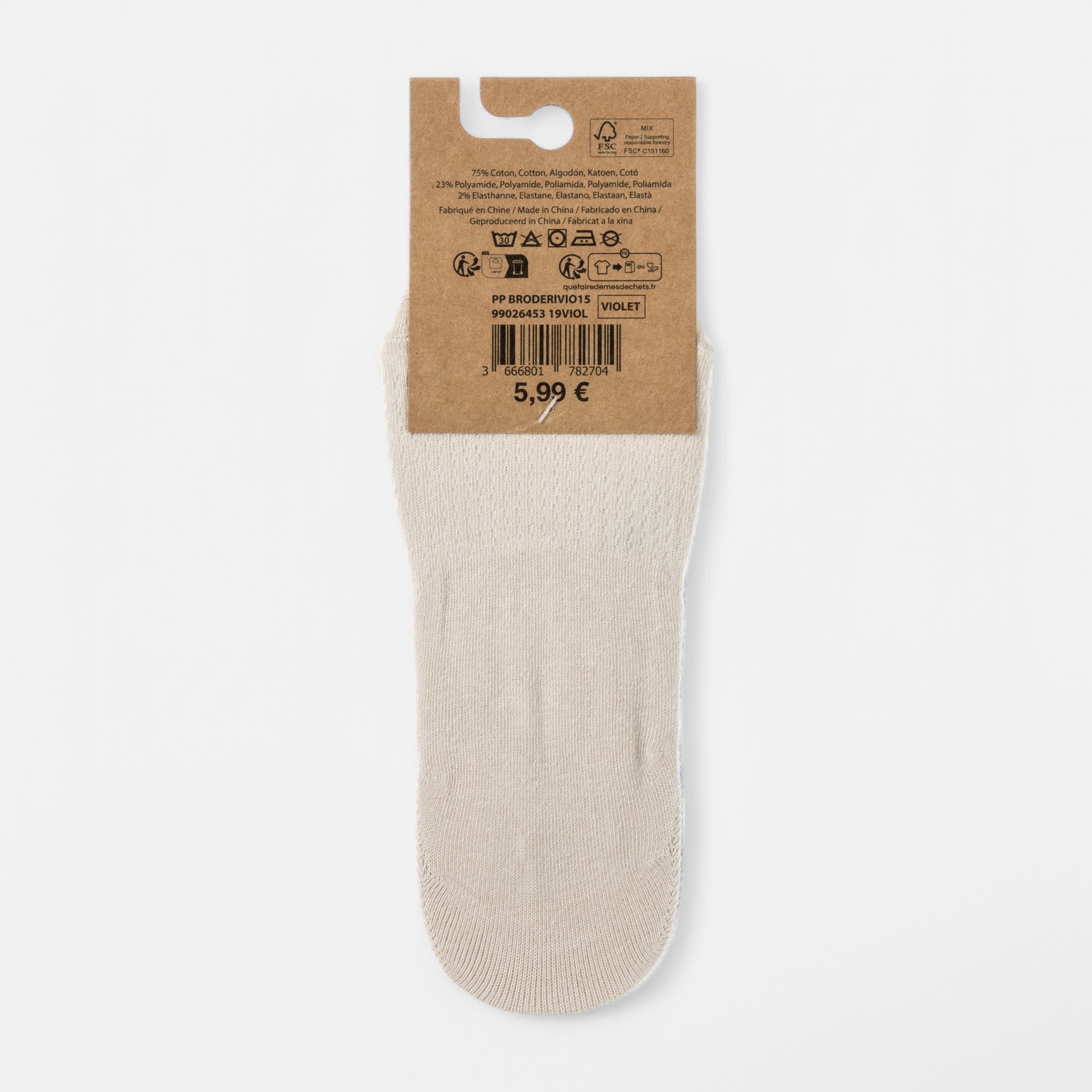 Chaussettes Femme violet
