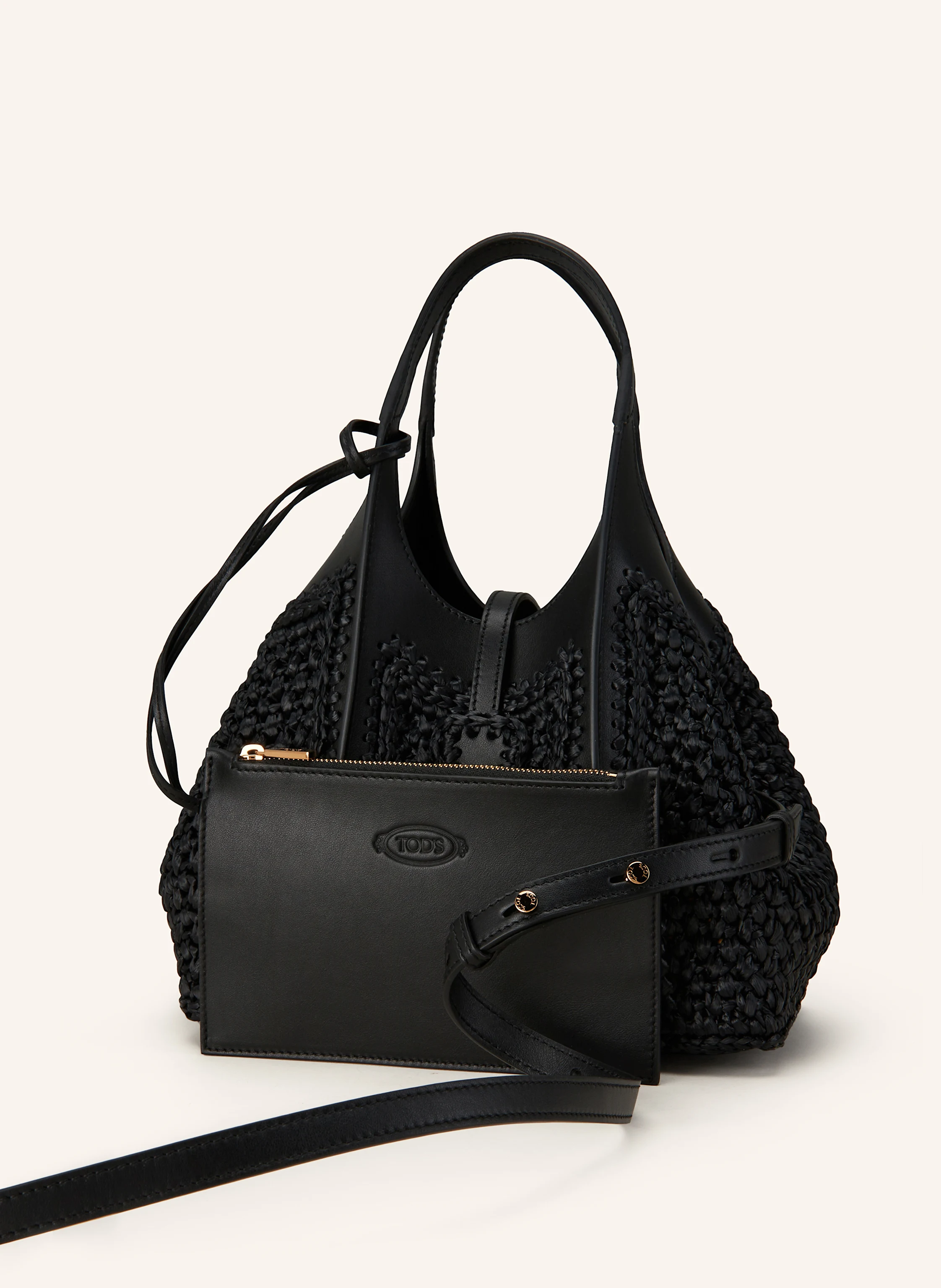 TOD'S Shopper CROCHET MINI