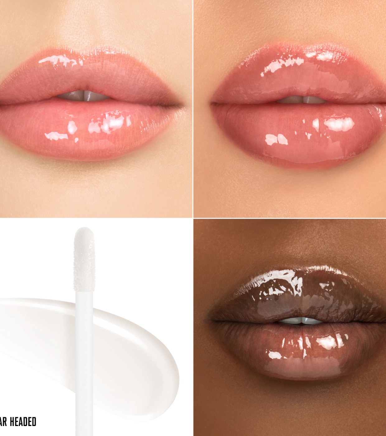 Jeffree Star Cosmetics - *The Orgy 2 Collection* - Brilho labial volumizante Lip Arousal - Clear Headed
