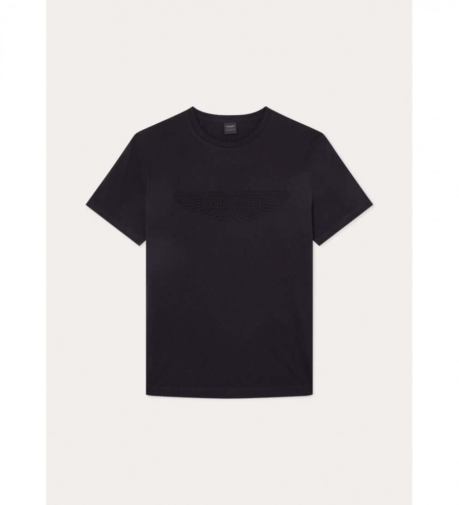 Camiseta Hackett Emboss preta