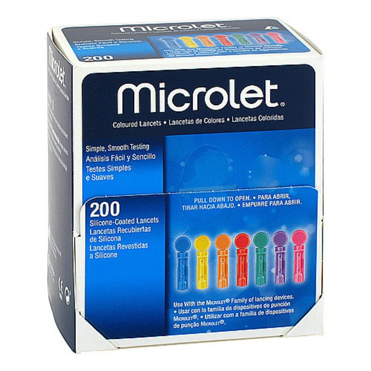 Ascensia Microlet Lanzetten, 200 St