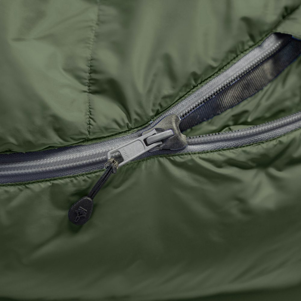 Grüezi Bag Biopod Wolle Survival Schlafsack greenery