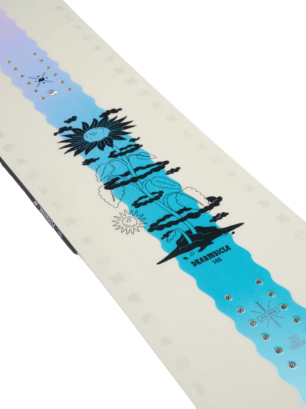 Dreamsicle Freestyle Snowboard