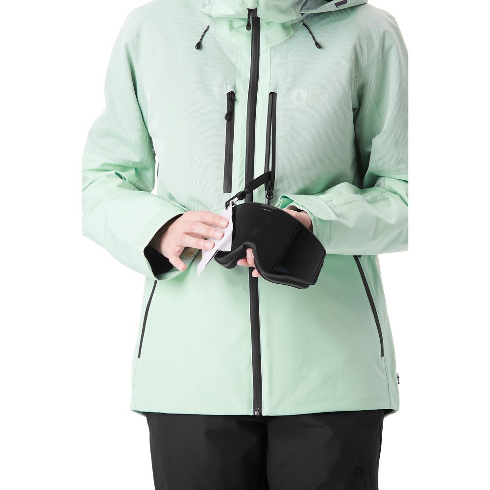 Picture Sygna Skijacke Damen silt green
