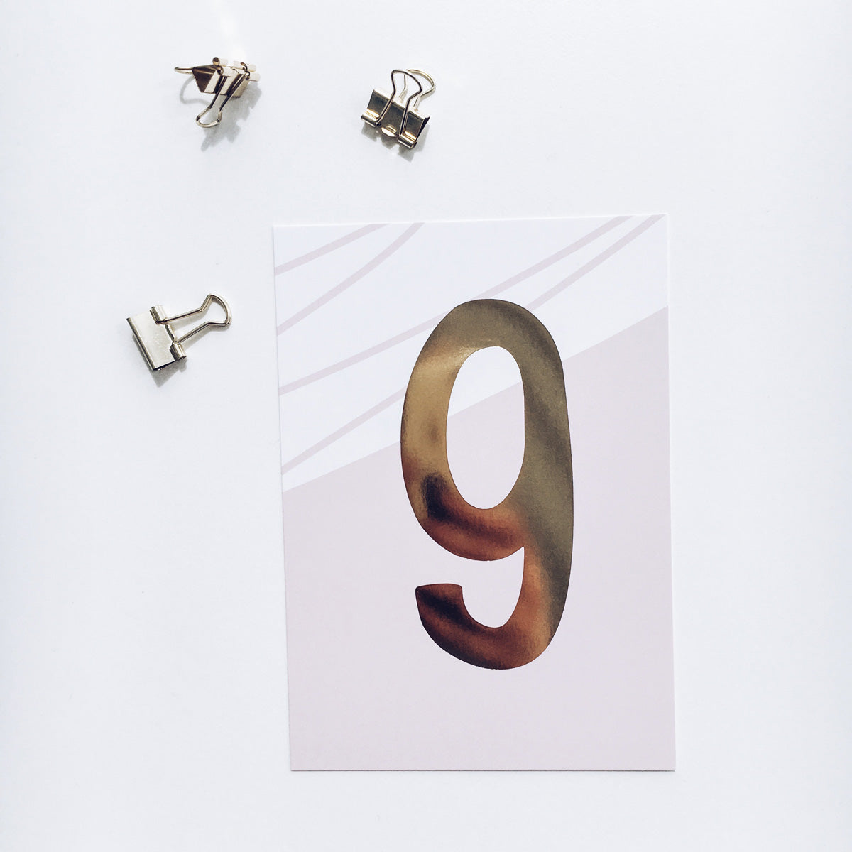 Postkarte „9
