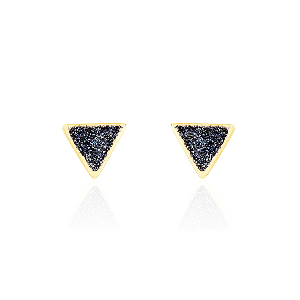 Boucles D'oreilles Puces Yora Or Jaune