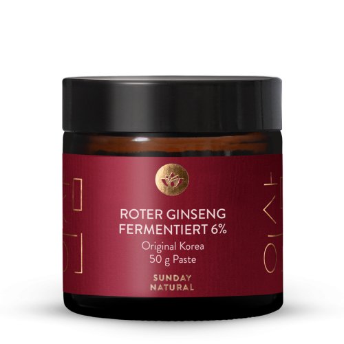 Sunday Natural Products  Roter Ginseng Extrakt Paste ferm.
