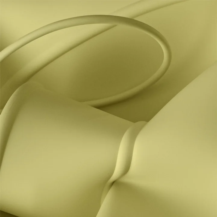 Muuto - Unfold Pendelleuchte, dunkelbraun