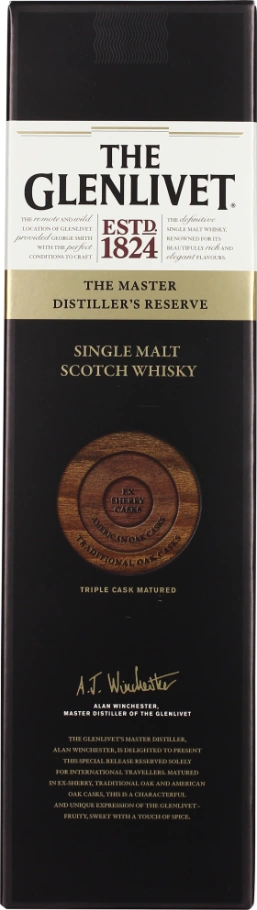 THE GLENLIVET MASTER DISTILLERS RESERVE 1LTR