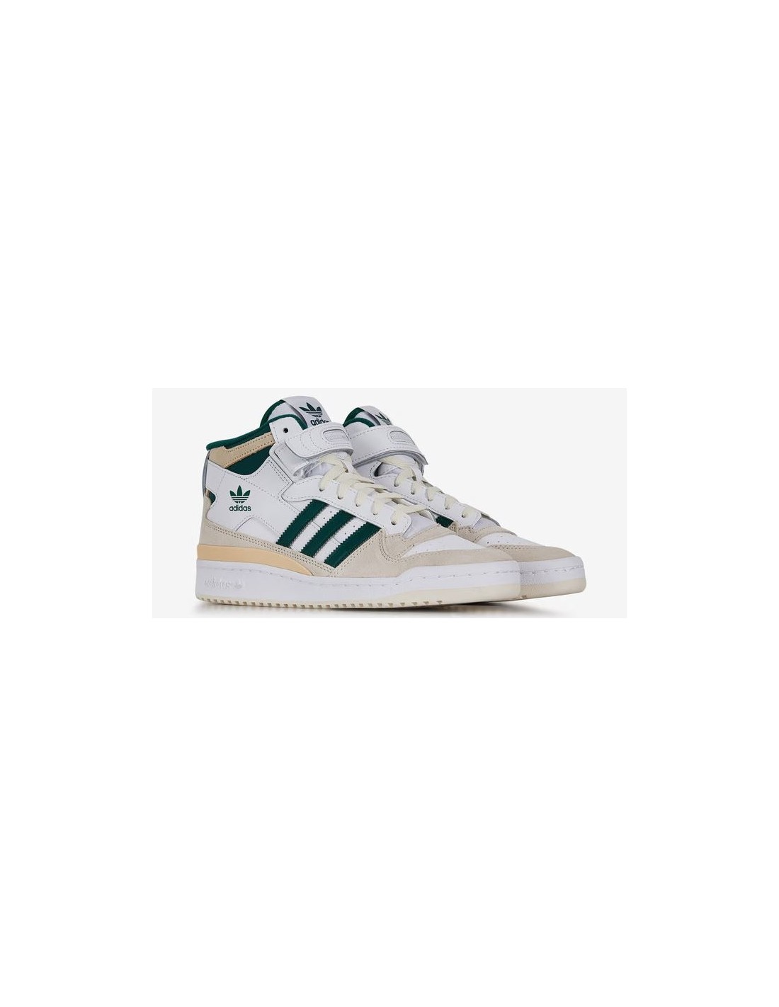 adidas Sneakers Mixte Forum Mid blanc/vert