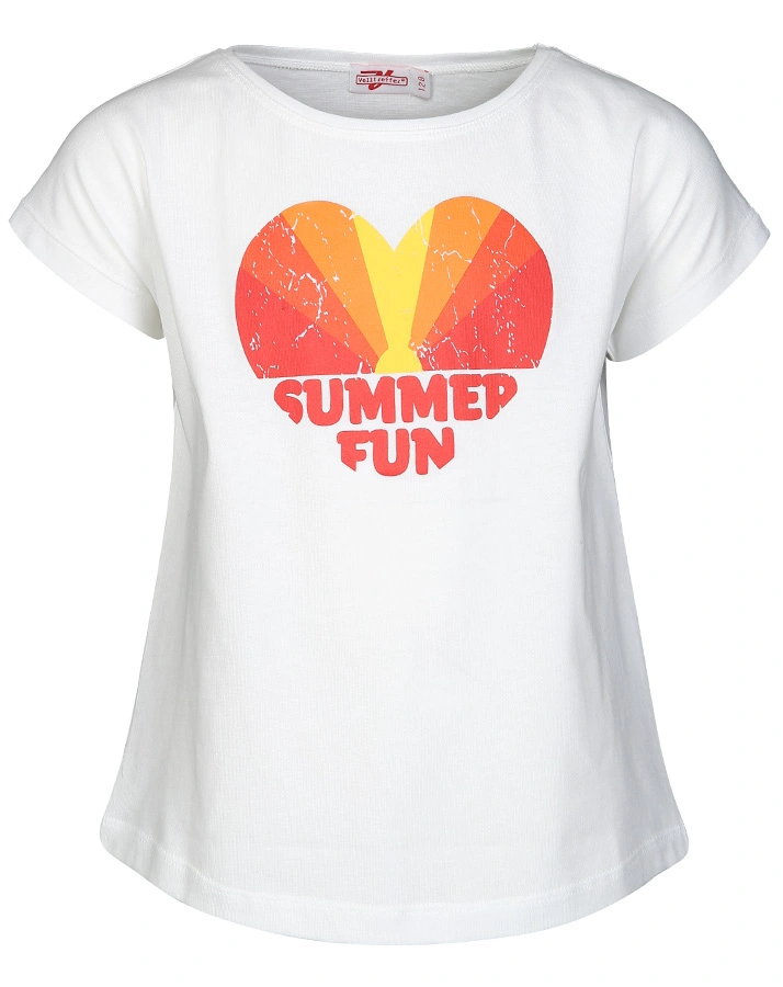 T-Shirt SUMMER FUN in weiß